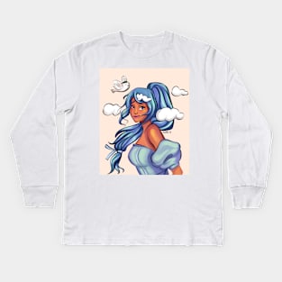 Cloudy Kids Long Sleeve T-Shirt